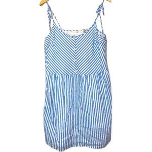 Levi’s spring striped blue dress